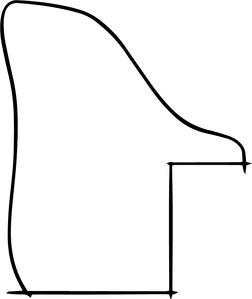 DANTIK Zrcadlo 50x70 DEFINO zlatá