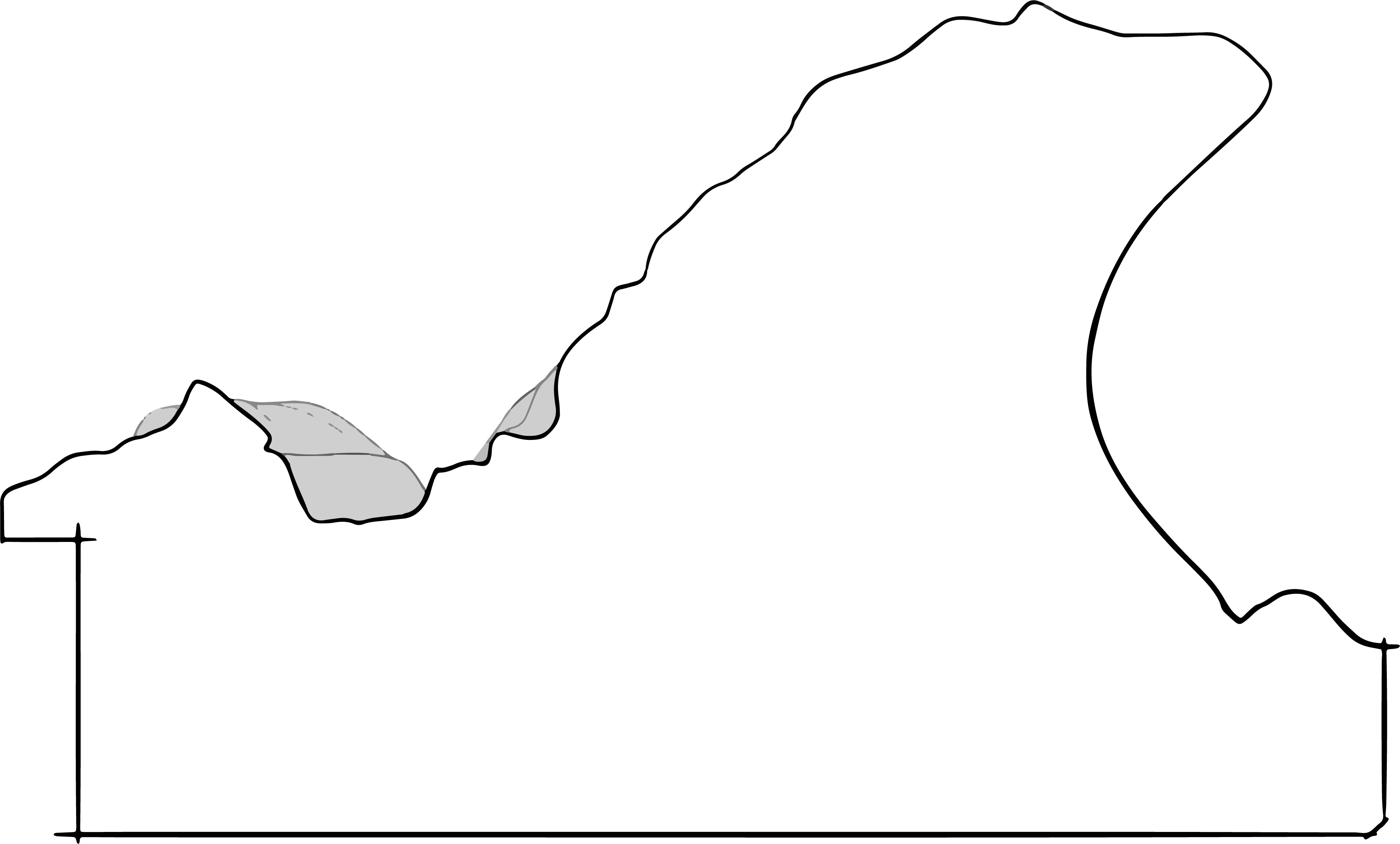 DANTIK Zrcadlo 50x120 KŘÍDLO zdobné zlaté