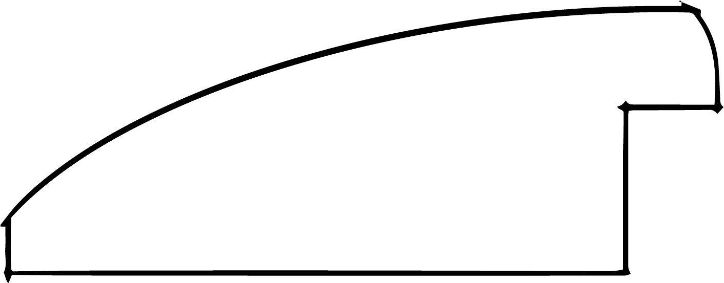 DANTIK Zrcadlo 50x90 Eternity AU ledvinka