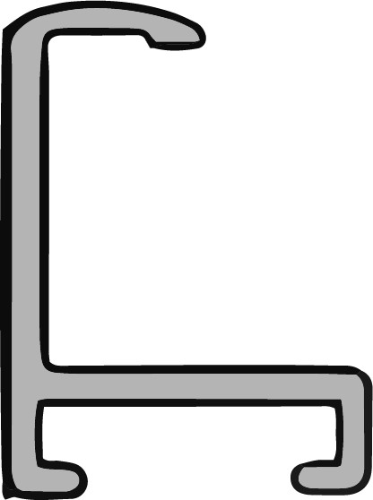 DANTIK Zrcadlo 60x80 Profil 01 | červená