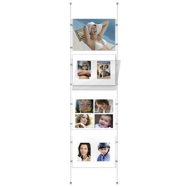 Závěsný systém na obrazy - Display IT ECONOMY (A4)