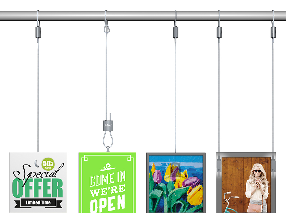 Závěsný systém na obrazy - Loop Hanger (smyčka)