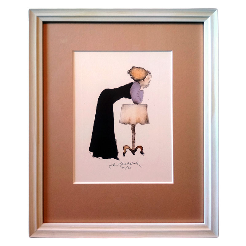 Suchánek V. | 22x27,5 cm (Zarámovaný obraz)