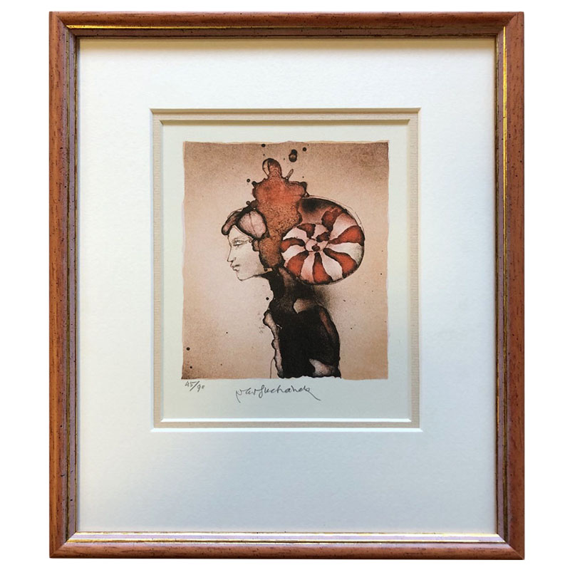 Vladimír Suchánek | 23x27,5 cm (Zarámovaný obraz)