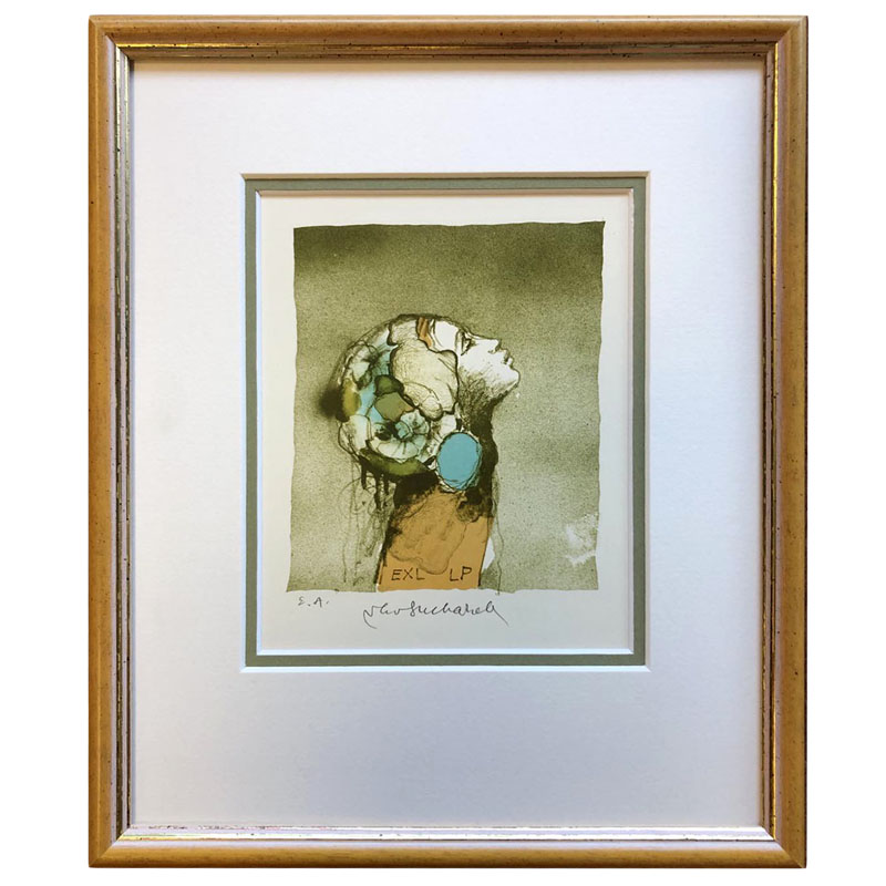 Vladimír Suchánek | 23x27,5 cm (Zarámovaný obraz)