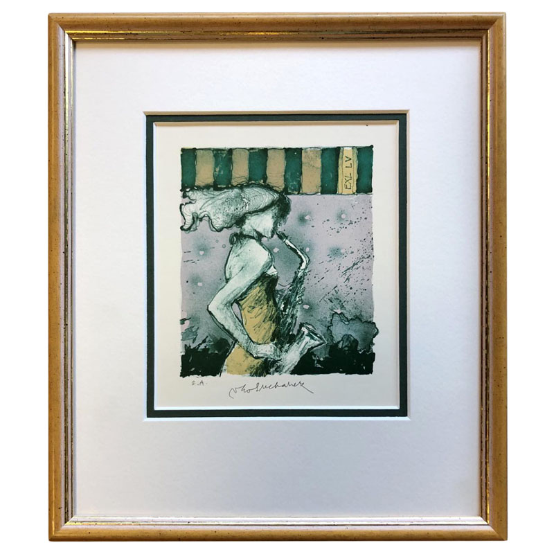 Vladimír Suchánek | 23x27,5 cm (Zarámovaný obraz)