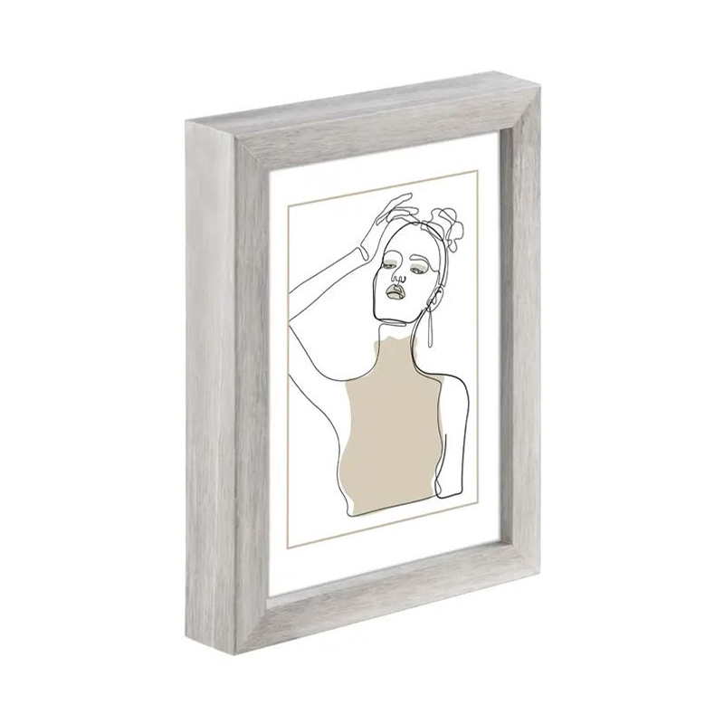 Hama rámeček dřevěný KOPENHAGEN, taupe