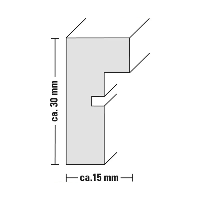 Hama rámeček dřevěný Galerie KOPENHAGEN, dub