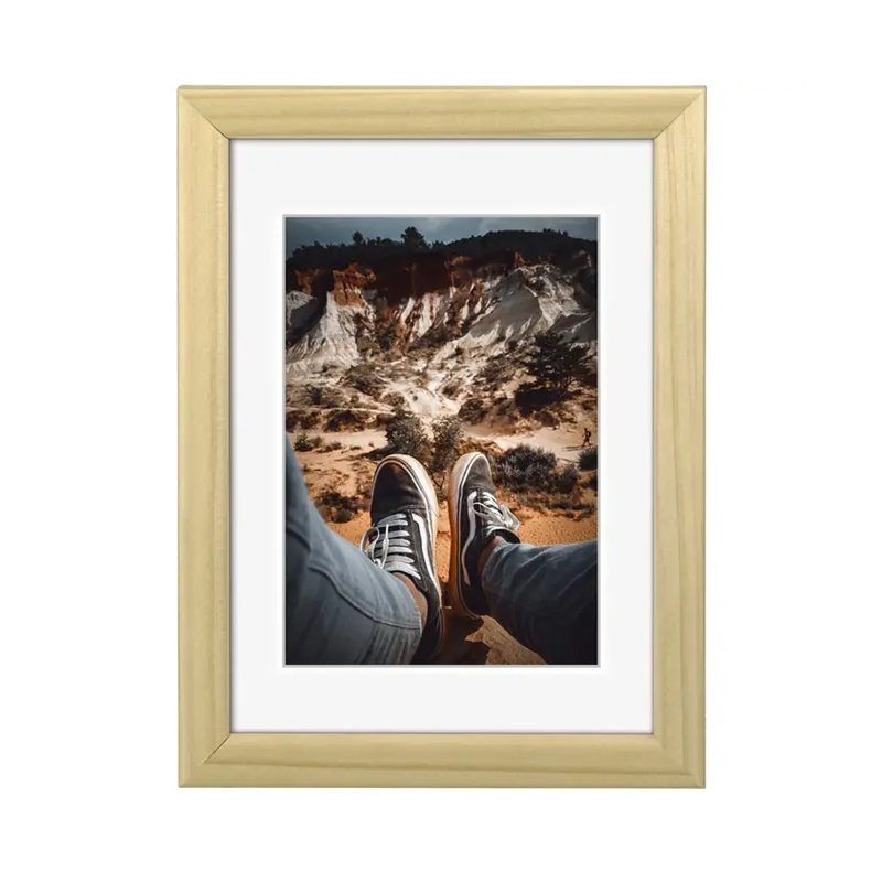 Hama rámeček dřevěný BELLA. přírodní, 15x20 cm