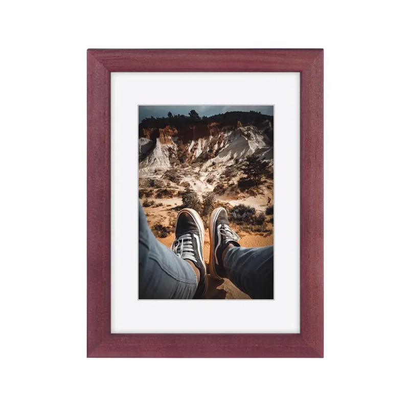 Hama rámeček dřevěný BELLA. burgund