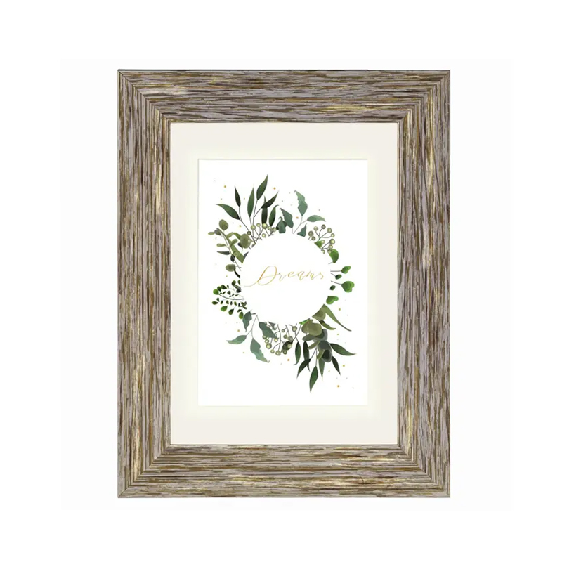 Hama rámeček plastový CHALET, hnědošedá