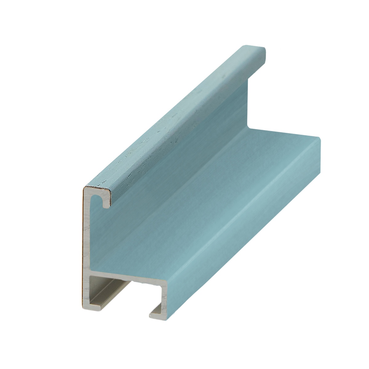 Rámová lišta DANTIK - 6030314 | Dýha barevná modrá pastel