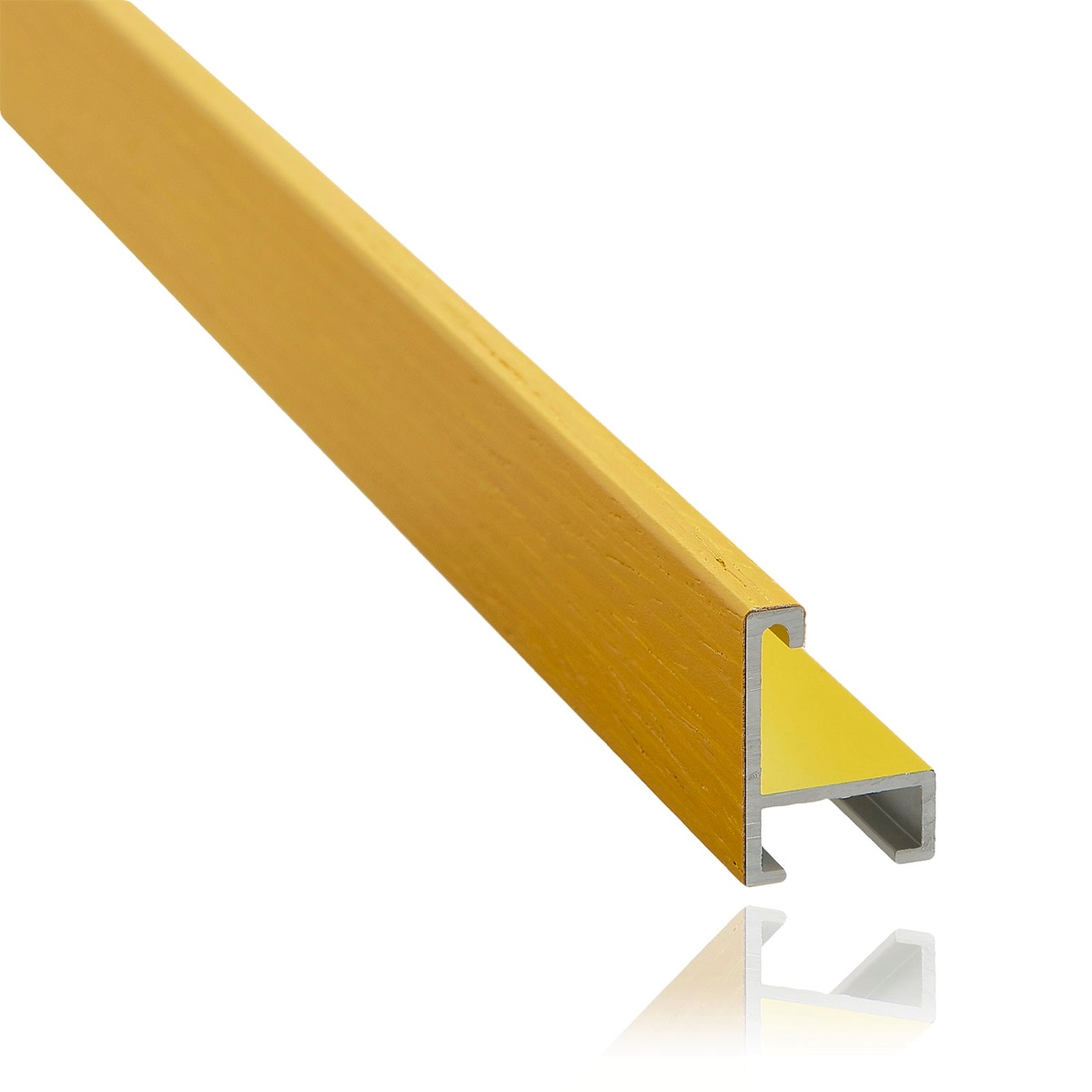 Rámová lišta DANTIK - 6030304 | Dýha barevná žlutá citrus