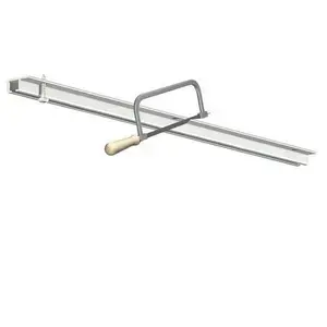 Závěsný systém na obrazy - Top Rail Lišta bílá (nařezaná na rozměr)