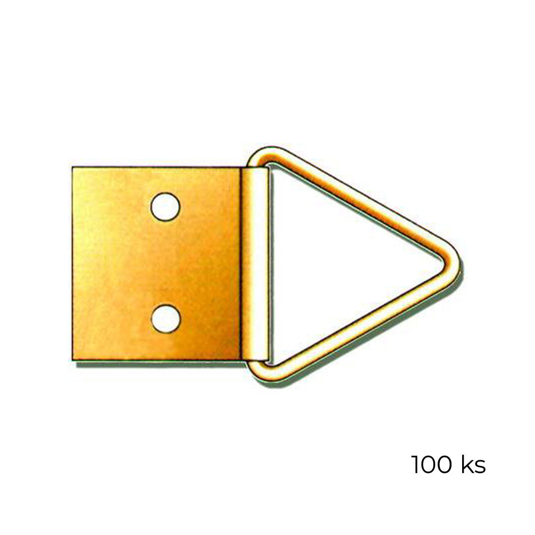 Háček na obrazy - trojúhelník N3 (100ks)