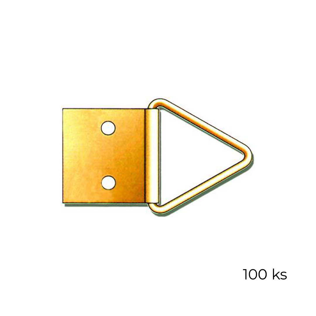 Háček na obrazy - trojúhelník N1 (100ks)