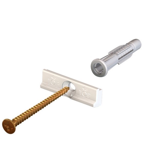 Závěsný systém na obrazy - Contour Rail instalační set bílá