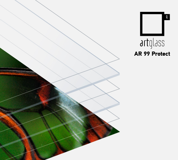 Muzeální sklo - ARTGLASS PROTECT - 4mm bezpečnostní