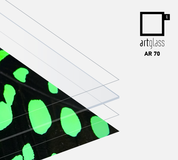 Muzeální sklo - ARTGLASS AR70 (box 4 listy)