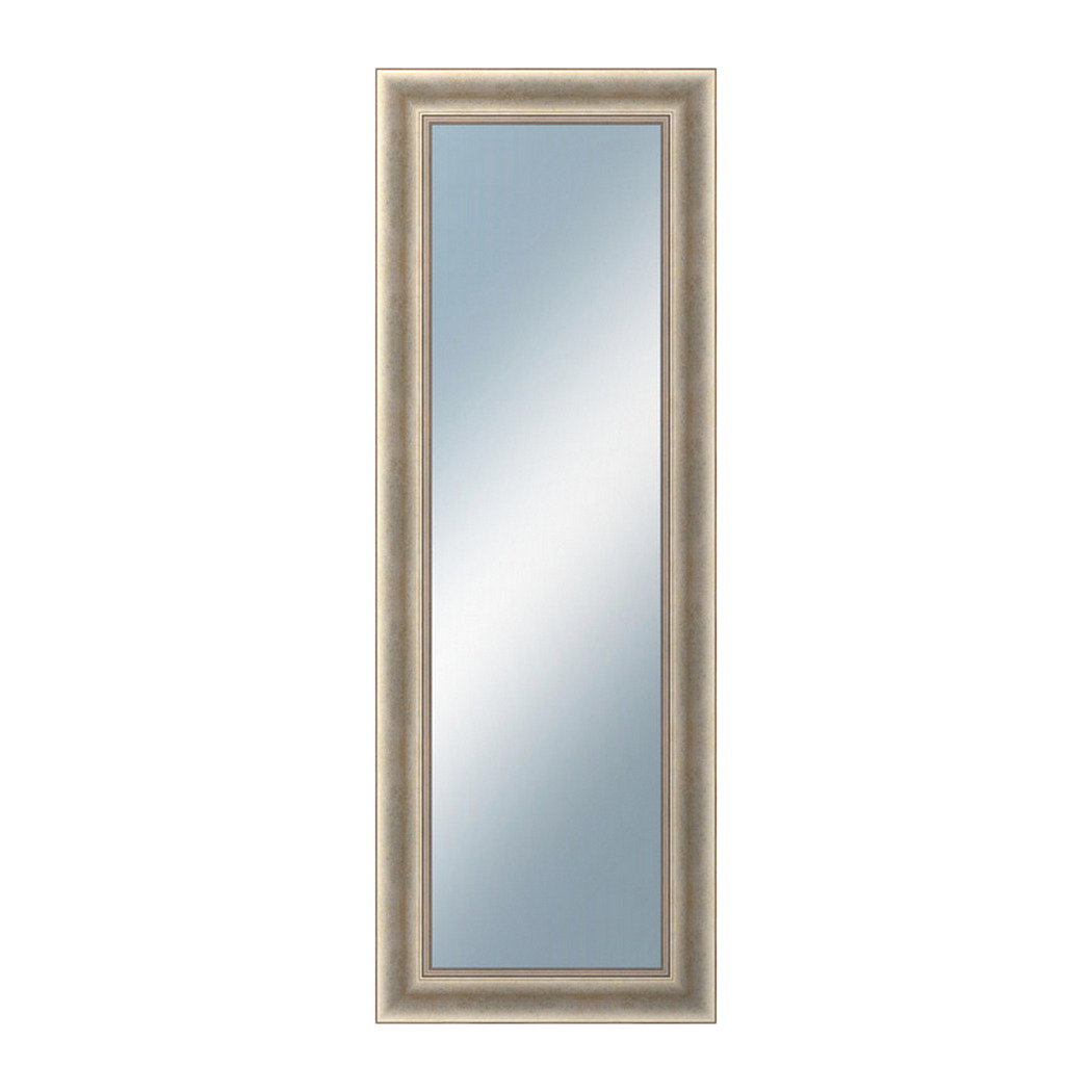 DANTIK Zrcadlo 50x140 KŘÍDLO velké stříbrné patina