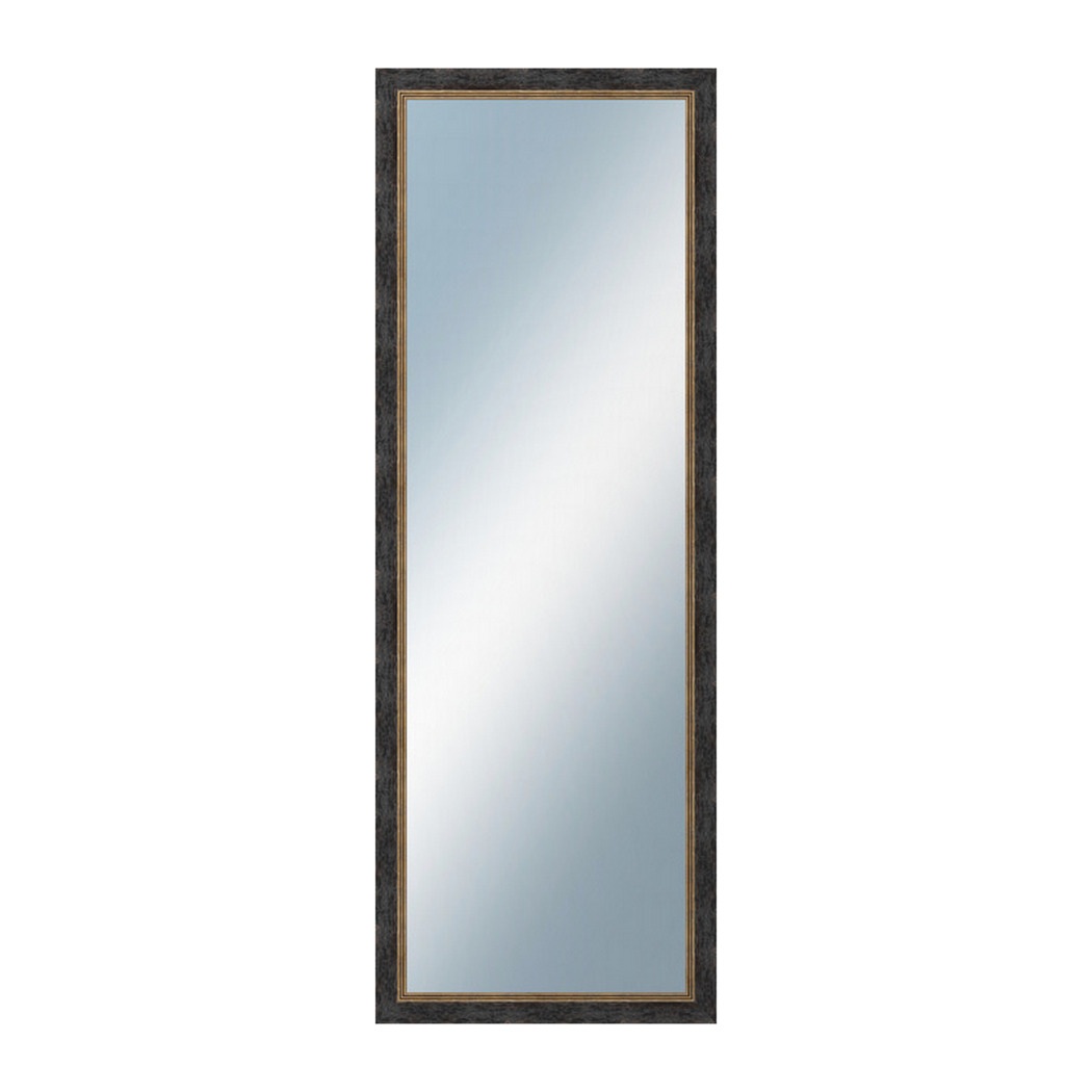 DANTIK Zrcadlo 50x140 CARRARA hnědočerná