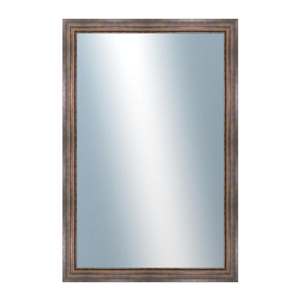 DANTIK Zrcadlo 80x120 TRITON široký měď antik