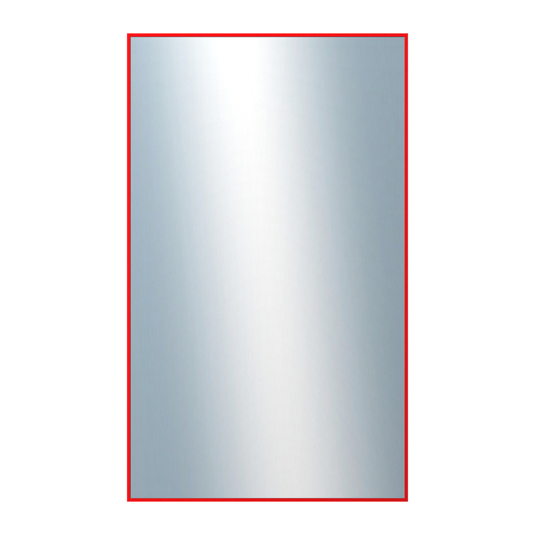 DANTIK Zrcadlo 60x100 Profil 01 | červená