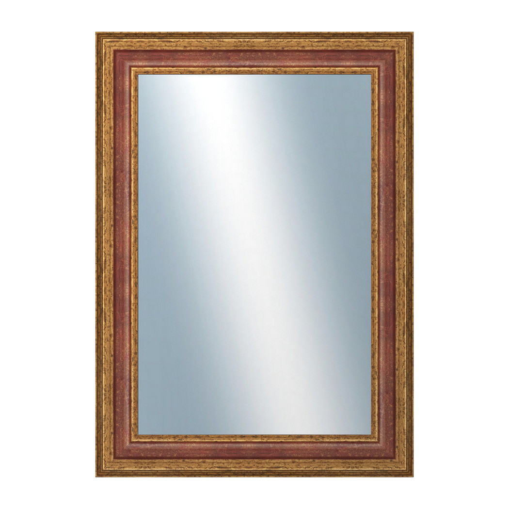 DANTIK Zrcadlo 50x70 HRAD červená