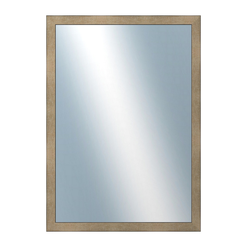 DANTIK Zrcadlo 50x70 KOSTKA platina