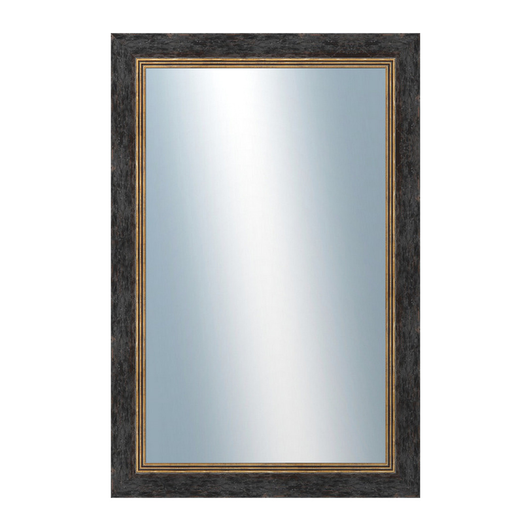 DANTIK Zrcadlo 40x60 CARRARA hnědočerná