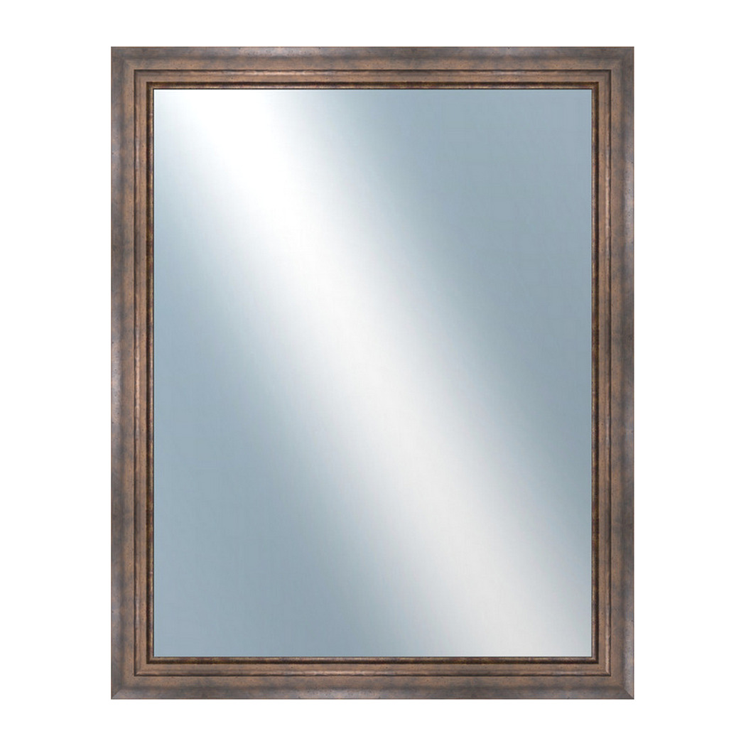 DANTIK Zrcadlo 80x100 TRITON široký měď antik