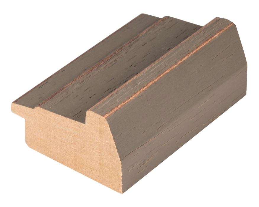 Rámová lišta DANTIK - 3021 | STEP tmavěšedá