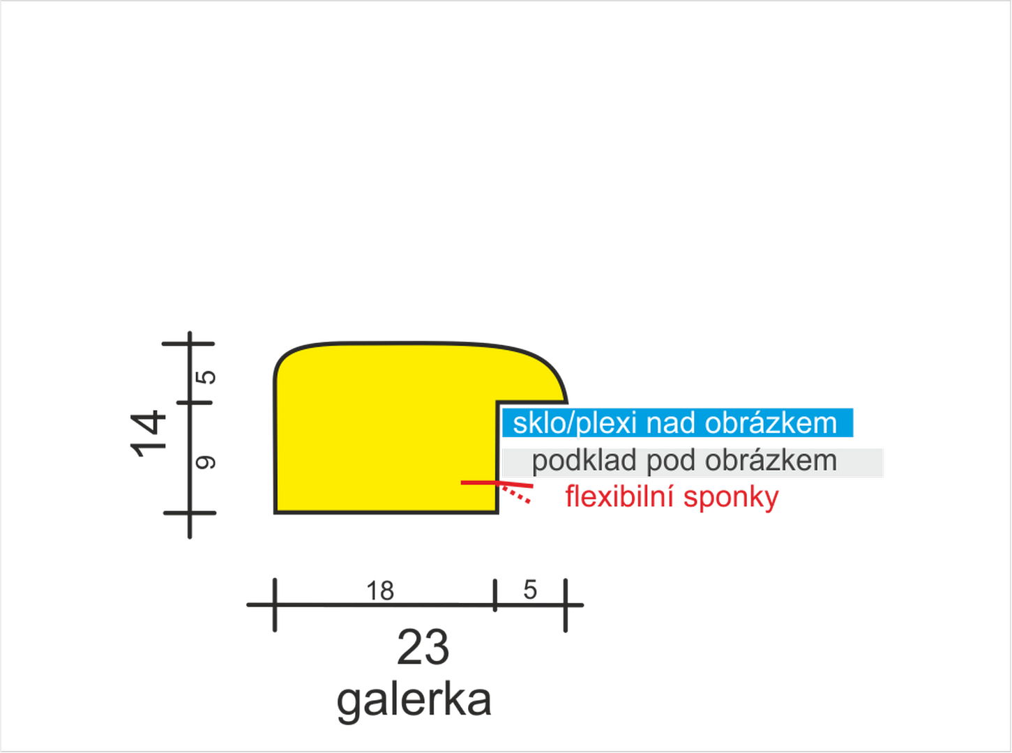963 | Bílá matná (3m)