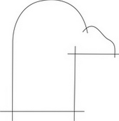 Rámová lišta DANTIK - 437 | IMPREE modrá malá