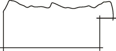 2255 | vyřazeno - Travertino mramor malé (3m)