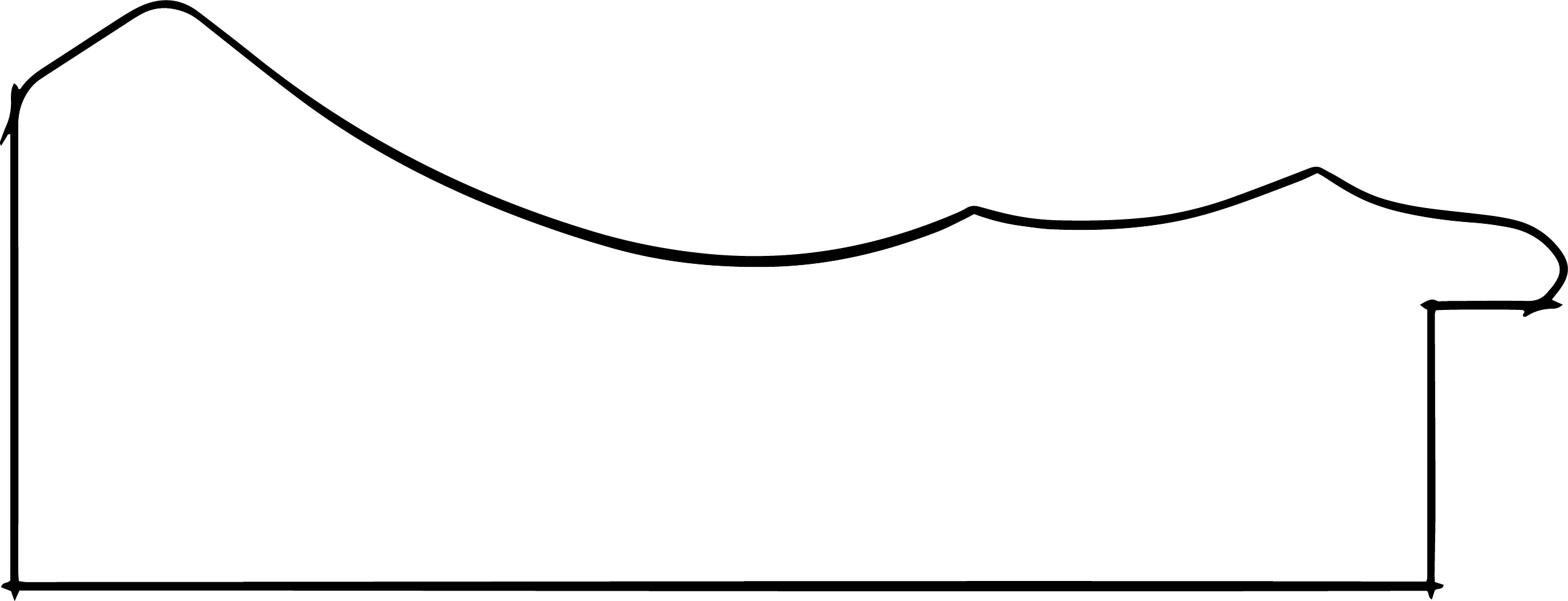 Rámová lišta DANTIK - 2640 | GREECE šedá