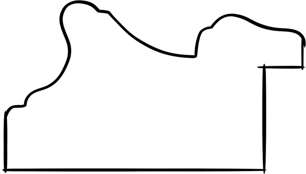 Rámová lišta DANTIK - 2707 | LYON červená