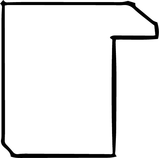 Rámová lišta DANTIK - 3045 | CARINA žlutá