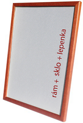27x36 | Rám kostička hnědá