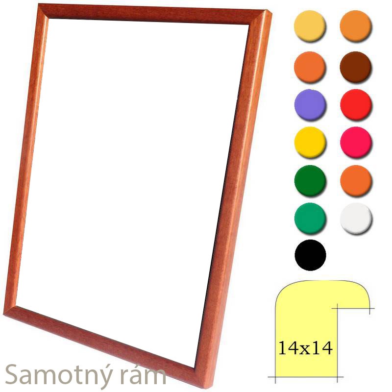 47,1x68,1 | Rám kostička přírodní + záda bez skla
