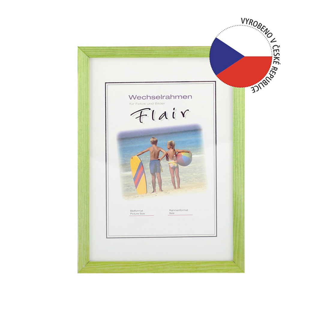Hama rámecek dřevěný EVA zelená