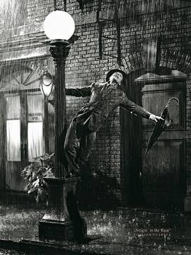 60x80 | Gene Kelly singing in the Rain ( Liby )