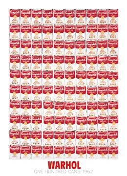 65x90 | One Hundred Cans, 1962 ( Warhol Andy )