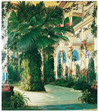 84x96 | Interior of a Palm House ( Blechen Karl )