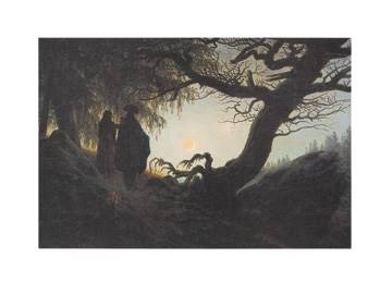 40x30 | Mann und Frau in Betrachtung ( Friedrich Caspar David )