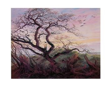 72x57 | Tree with Crows ( Friedrich Caspar David )