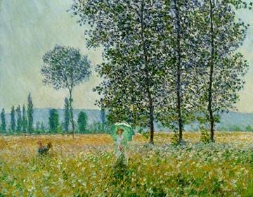 90x70 | Felder im Frühling ( Monet Claude )