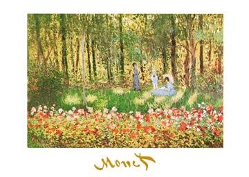 70x50 | La famille d'artiste ( Monet Claude )