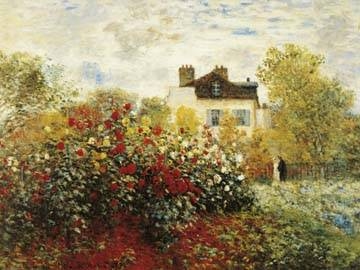 80x60 | The Artist's Garden ( Monet Claude )