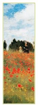 25x70 | Field of Poppies ( Monet Claude )